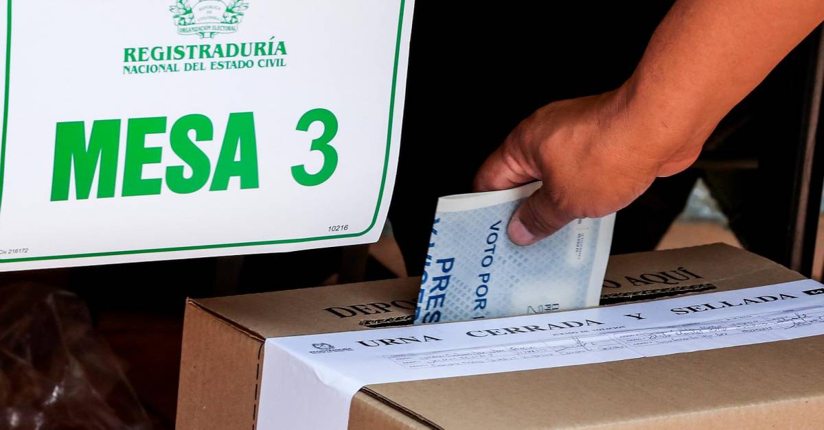 … y mi voto será por el cambio