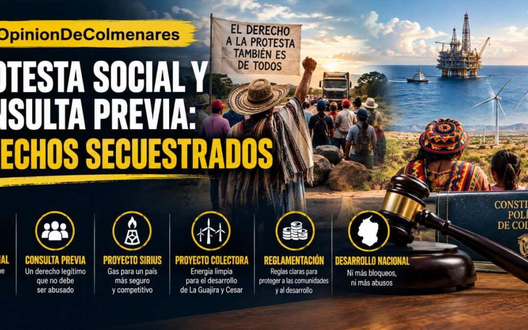 Protesta social y consulta previa: derechos secuestrados