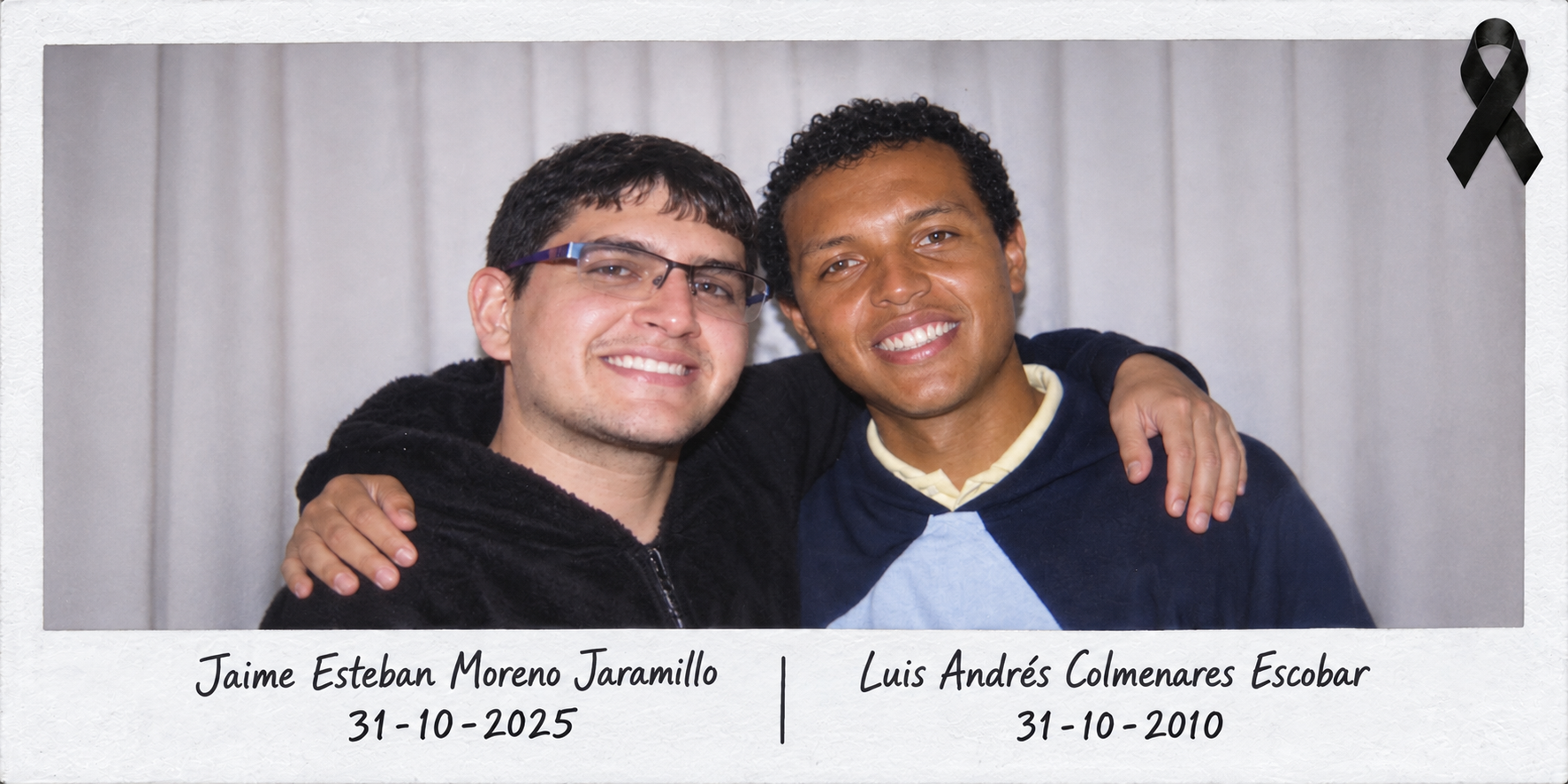 Retrato conmemorativo de dos amigos