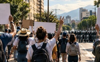 Le falta a las manifestaciones: protesta sí, violencia no